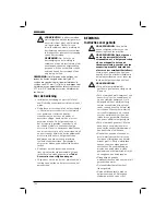 Предварительный просмотр 144 страницы DeWalt DC413 Original Instructions Manual