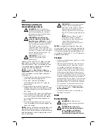 Предварительный просмотр 164 страницы DeWalt DC413 Original Instructions Manual