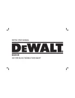 DeWalt DC509-XE Instruction Manual preview