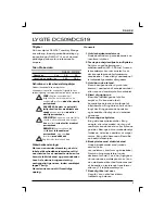 Preview for 5 page of DeWalt DC509 Manual
