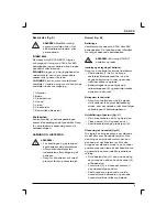 Preview for 7 page of DeWalt DC509 Manual
