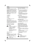 Preview for 46 page of DeWalt DC509 Manual