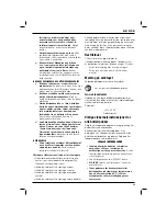 Предварительный просмотр 71 страницы DeWalt DC515 User Manual