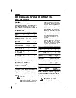 Предварительный просмотр 104 страницы DeWalt DC520N Original Instructions Manual