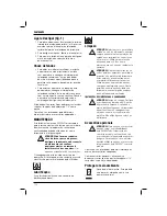 Предварительный просмотр 114 страницы DeWalt DC520N Original Instructions Manual