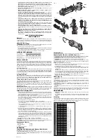 Предварительный просмотр 2 страницы DeWalt DC528 Instruction Manual