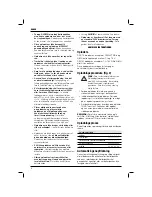 Preview for 10 page of DeWalt dC540 Instructions Manual