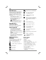 Preview for 12 page of DeWalt dC540 Instructions Manual