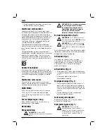 Preview for 14 page of DeWalt dC540 Instructions Manual