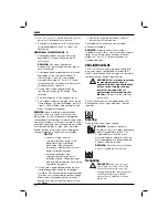 Предварительный просмотр 16 страницы DeWalt dC540 Instructions Manual