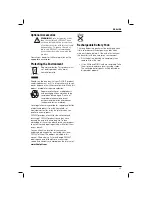 Preview for 45 page of DeWalt dC540 Instructions Manual