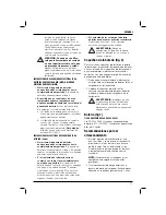 Preview for 53 page of DeWalt dC540 Instructions Manual