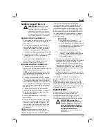 Preview for 87 page of DeWalt dC540 Instructions Manual