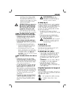 Preview for 97 page of DeWalt dC540 Instructions Manual