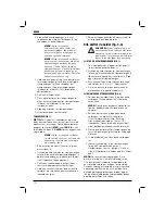 Preview for 114 page of DeWalt dC540 Instructions Manual