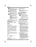 Предварительный просмотр 172 страницы DeWalt dC540 Instructions Manual