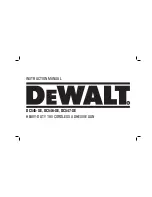 DeWalt DC545-XE Instruction Manual preview