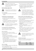 Предварительный просмотр 42 страницы DeWalt DC610 Owner'S Manual