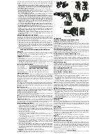 Preview for 2 page of DeWalt DC668 Instruction Manual