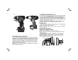 Предварительный просмотр 11 страницы DeWalt DC820-XE Instruction Manual