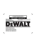 Preview for 1 page of DeWalt DC9000 Instruction Manual