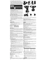 Preview for 2 page of DeWalt DC9071 Instruction Manual