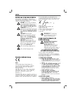 Preview for 18 page of DeWalt DC927 Instruction Manual