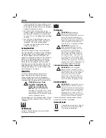 Preview for 28 page of DeWalt DC927 Instruction Manual