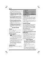 Preview for 34 page of DeWalt DC927 Instruction Manual