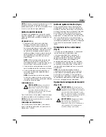 Preview for 51 page of DeWalt DC927 Instruction Manual