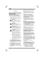 Preview for 72 page of DeWalt DC927 Instruction Manual