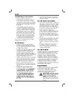 Preview for 78 page of DeWalt DC927 Instruction Manual