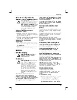 Preview for 89 page of DeWalt DC927 Instruction Manual