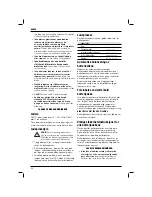 Preview for 98 page of DeWalt DC927 Instruction Manual