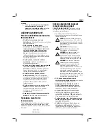 Preview for 121 page of DeWalt DC927 Instruction Manual