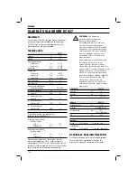 Preview for 130 page of DeWalt DC927 Instruction Manual