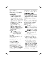 Preview for 138 page of DeWalt DC927 Instruction Manual