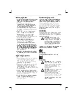 Preview for 139 page of DeWalt DC927 Instruction Manual