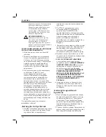 Preview for 166 page of DeWalt DC927 Instruction Manual