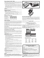 Preview for 2 page of DeWalt dc9310 Instruction Manual
