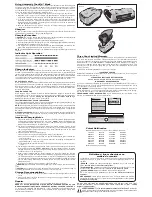 Предварительный просмотр 2 страницы DeWalt dc9310 Instruction Manual