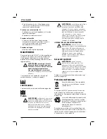 Preview for 72 page of DeWalt DC970 Original Instructions Manual