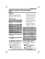 Preview for 75 page of DeWalt DC970 Original Instructions Manual