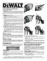 Предварительный просмотр 1 страницы DeWalt DC986 Operating Instructions