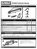 Preview for 1 page of DeWalt DCA326 Quick Start Manual