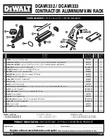 DeWalt DCAVR332 Quick Start Manual preview