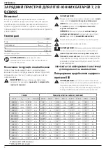 Предварительный просмотр 8 страницы DeWalt DCB095 Manual