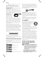 Preview for 16 page of DeWalt DCB1800 Instruction Manual