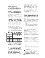 Preview for 17 page of DeWalt DCB1800 Instruction Manual