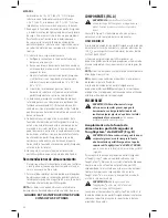 Preview for 30 page of DeWalt DCB1800 Instruction Manual